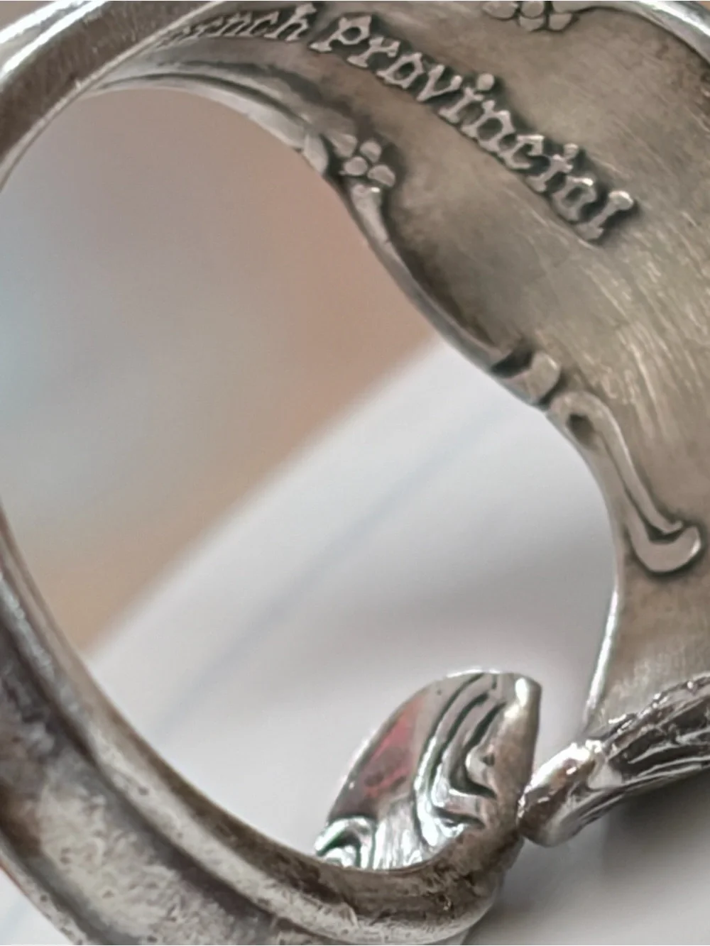 Towle Silver Ornate Wrap Ring